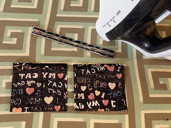 Catnip Toy 3 Ironed Edges