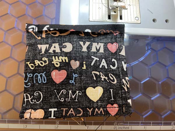 Catnip Toy 5 Three Sides Sewn