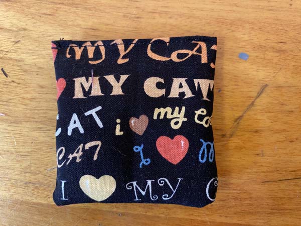 Catnip Toy 9 Sewn Closed