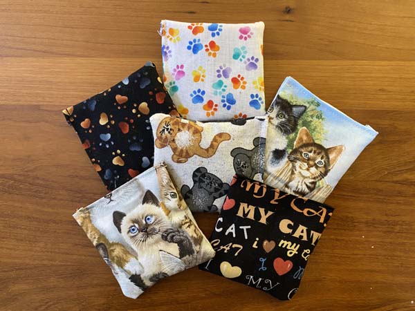 Catnip Toy Several Completed Toys