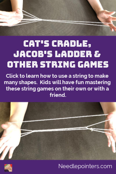 Cat's Cradle Game & Other String Games