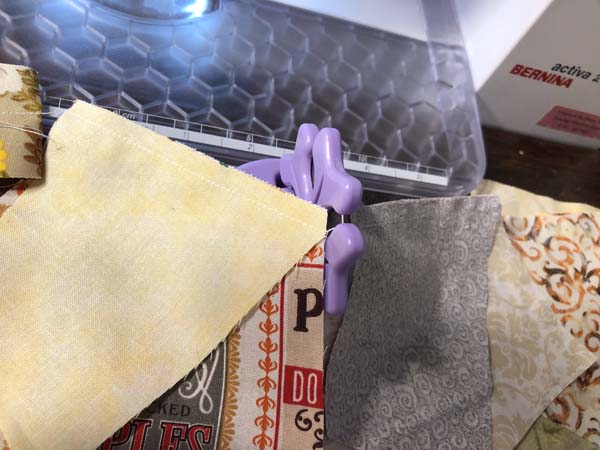 Chain Piecing Blocks 9 Cut apart chains