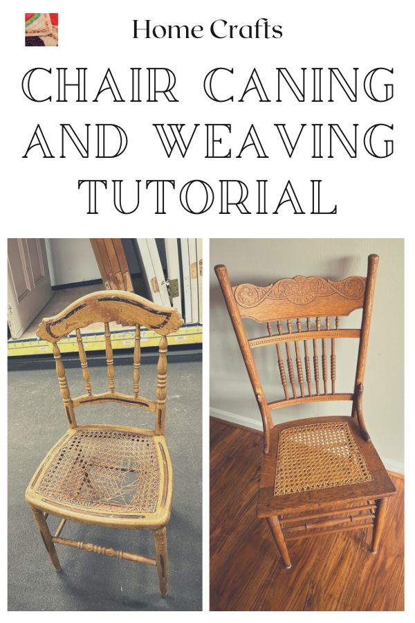 Chair Caning & Weaving How-To