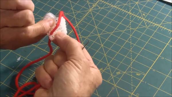 Christmas Basket Ornament Plastic Canvas 5 Stitch Basket