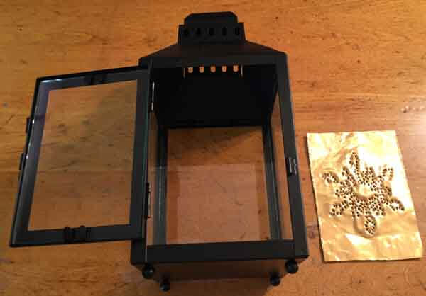 Christmas Lantern Tutorial - Insert Panels