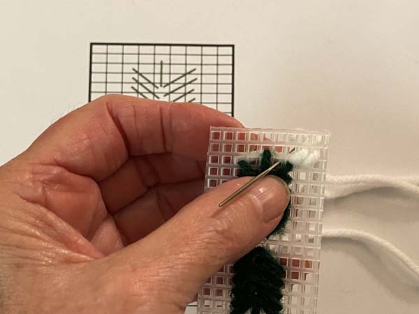 Christmas Napkin Ring Fill in background