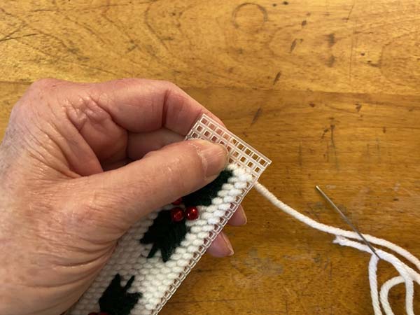 Christmas Napkin Ring Reinforcement