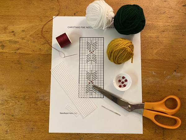 Christmas Napkin Ring Supplies