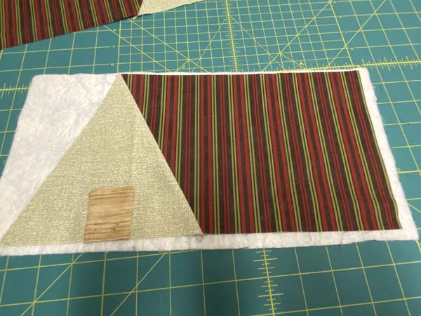 Christmas Tree Mug Rug Add Tree Trunk