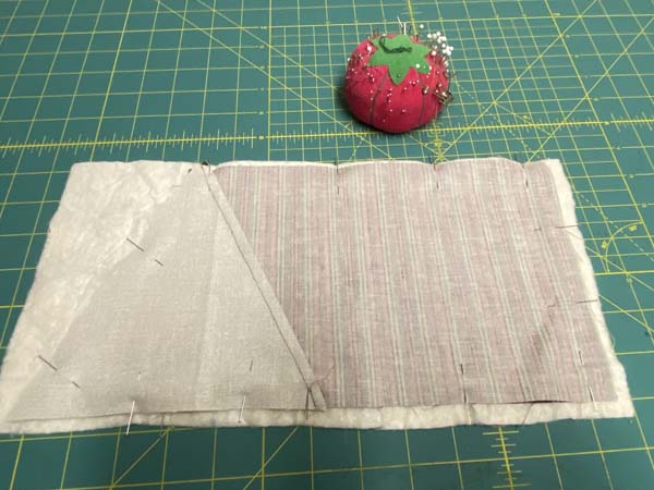 Christmas Tree Mug Rug Pin layers