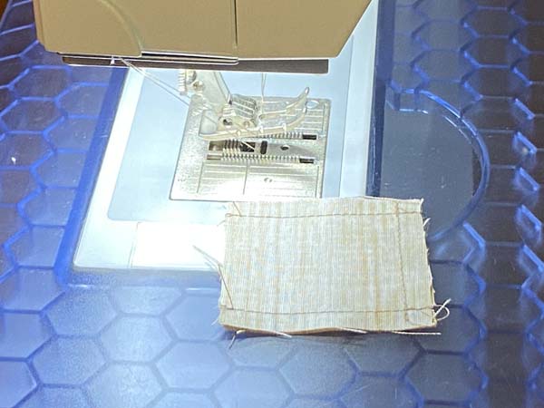 Christmas Tree Mug Rug Sew Tree Trunk