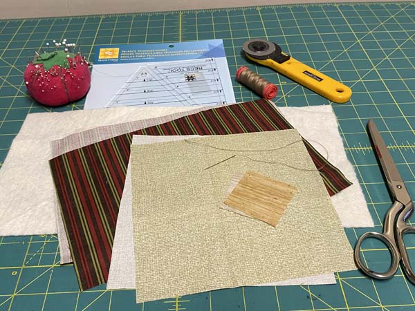 Christmas Tree Mug Rug Supplies