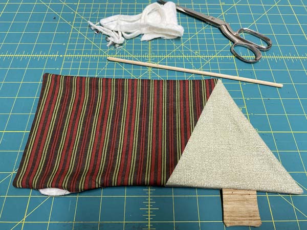 Christmas Tree Mug Rug Turn mug rug