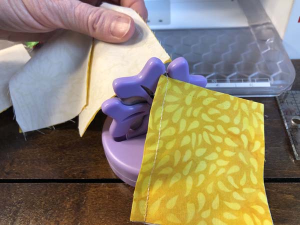 Clays Choice Block 31 Cutter to separate chain pieced blocks