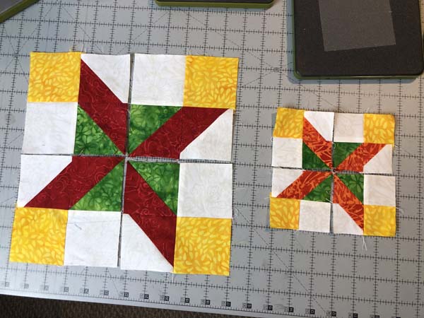 Clays Choice Block 44 Four Patch Completed