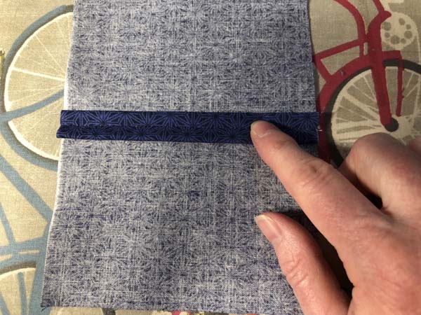 Clean Finished Seam 5 Turn Seam Under