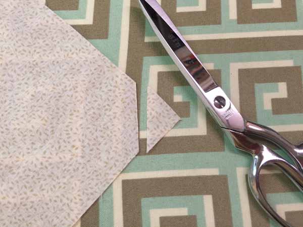 Everyday Cloth Napkin Tutorial - Cut Fabric