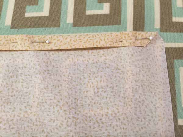 Everyday Cloth Napkin Tutorial - Pinned