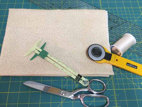 Everyday Cloth Napkin Tutorial - Supplies