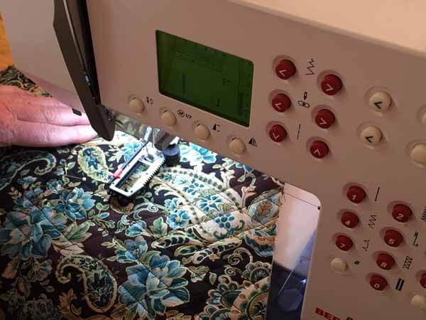 Clothes Hanger Covers sew buttonhole