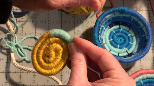 Coil Basket 32 Wrapping More