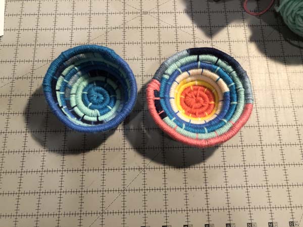 Coil Basket Two From Top