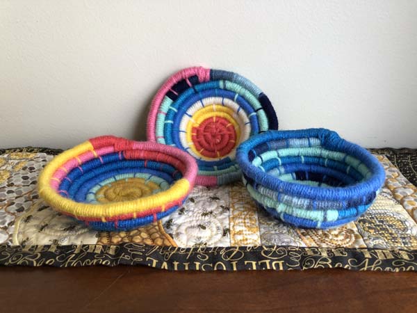 Coil Baskets Side View