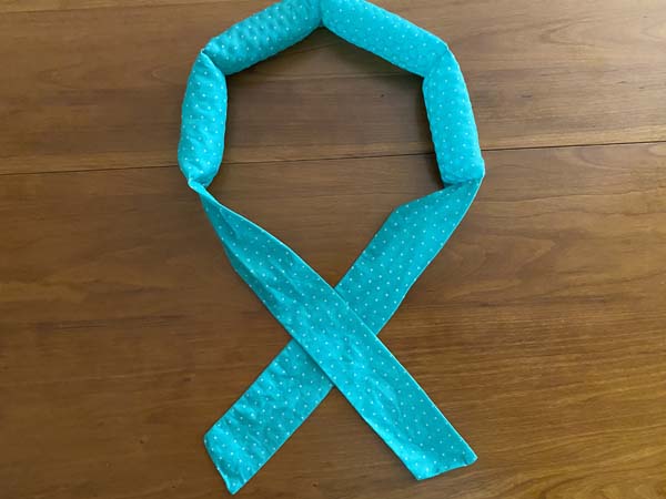 Cooling Neck Wrap 28 Finished Wrap