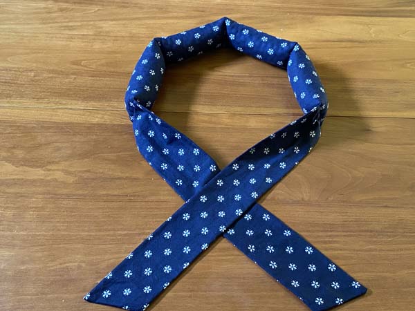 Cooling Neck Wrap one finished