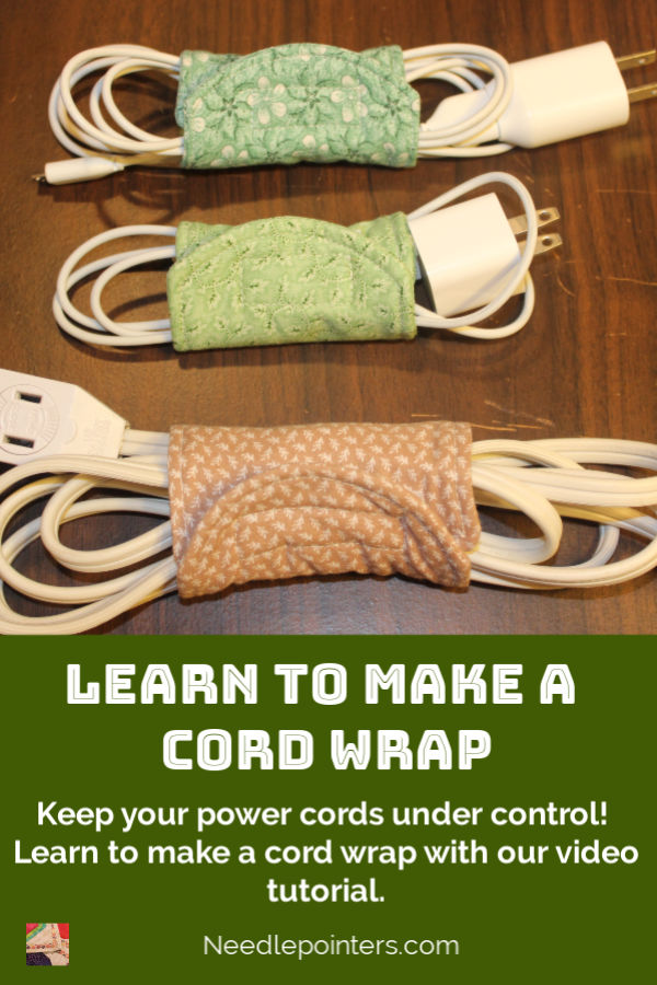 How to make a Cord Wrap - pin