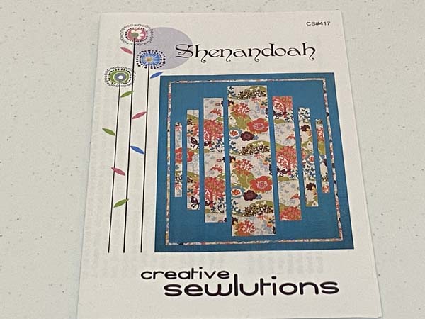 Fabric Panel Covered Bridge Panel Quilt Pattern Used