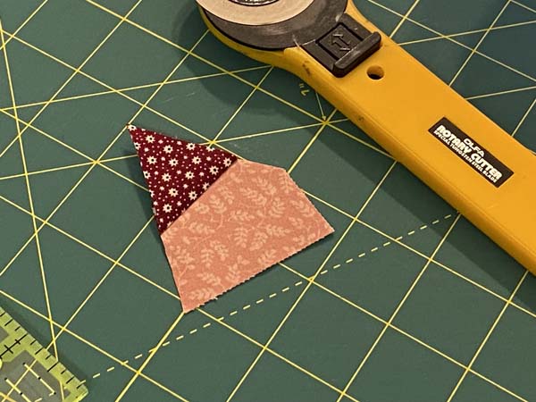 Crazy Patchwork Heart Edge Trimmed