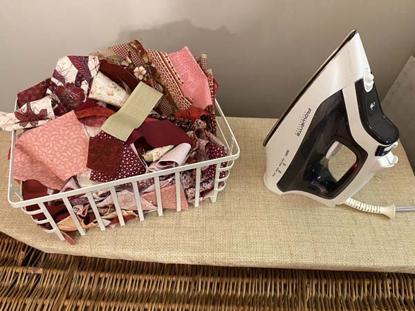 Crazy Patchwork Heart Iron