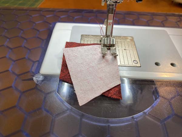 Crazy Patchwork Heart Sew Fabrics Together