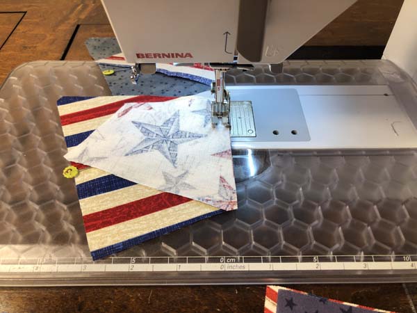 Crazy Quilt Block Chain Piecing