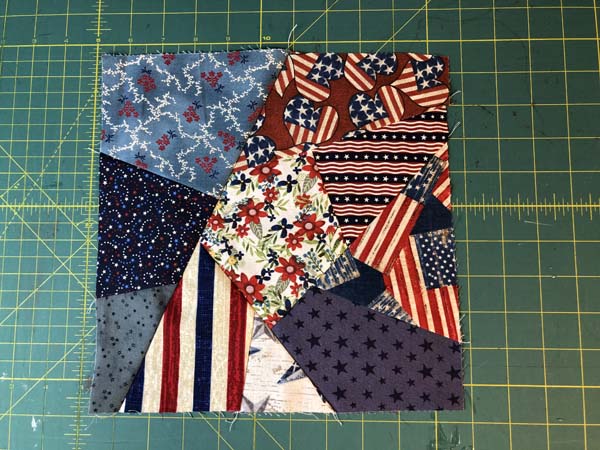 Crazy Quilt Block Sample 2