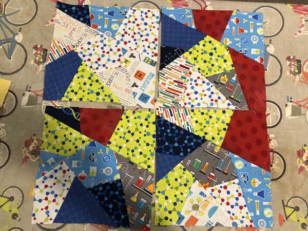 Crazy Quilt Block Science
