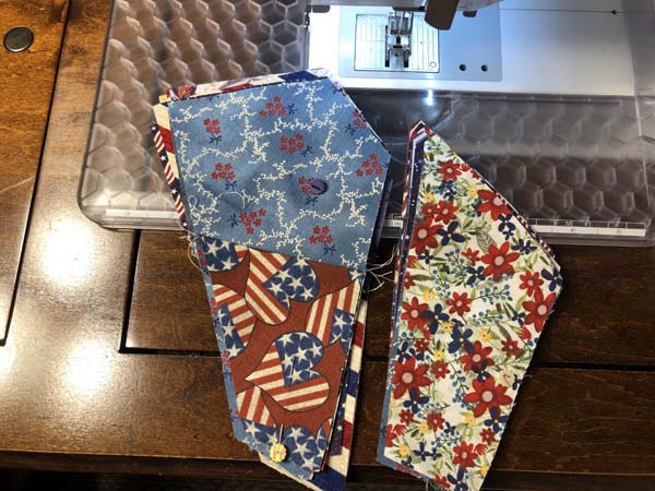 Crazy Quilt Block Sew H I to J