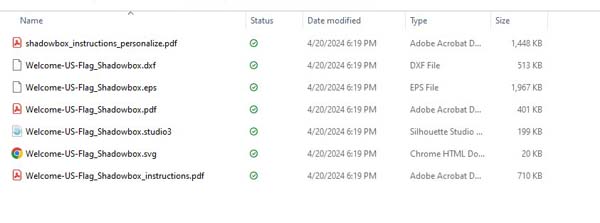 Cricut Shadowboxes Files included with Design