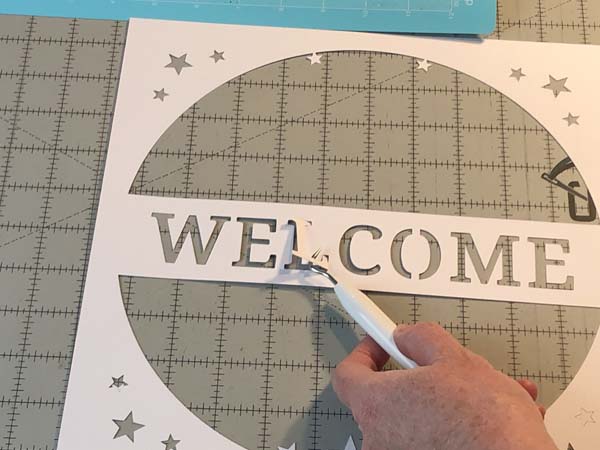 Cricut Shadowboxes Removing Extra Pieces