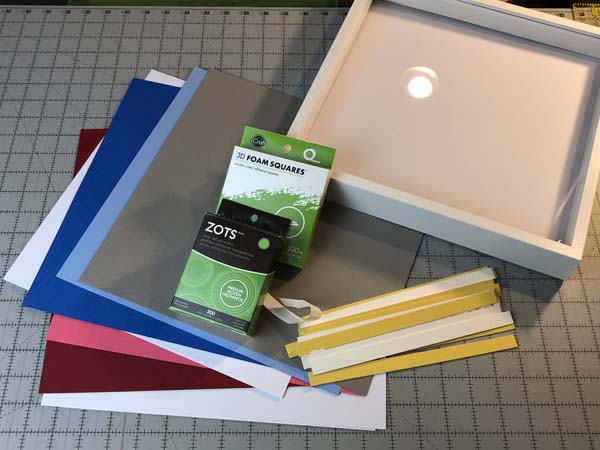 Cricut Shadowboxes Supplies