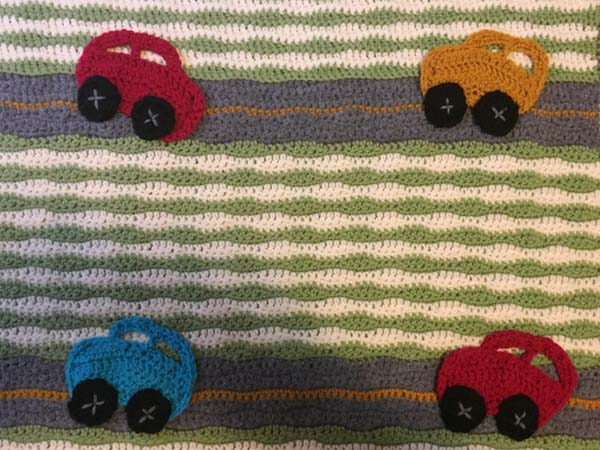 Crochet Attach Applique Tutorial Applique 5