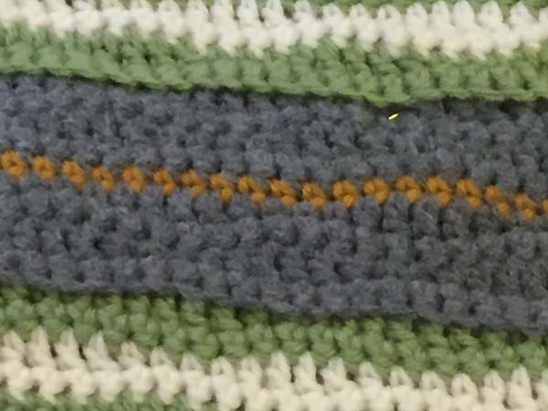 Sewing applique Attach Applique Tutorial Closeup Of Back