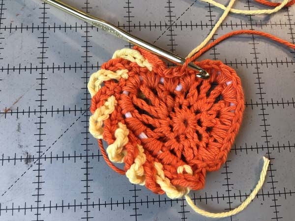 Crochet Heart 16 Slip Stitch