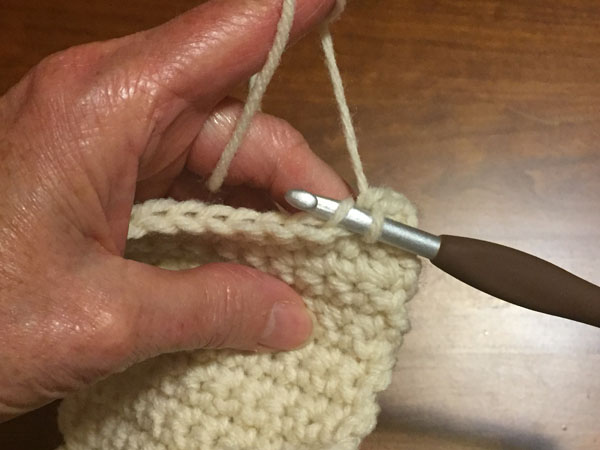 Crochet Stitch Back Loop Crochet Show Back Loop