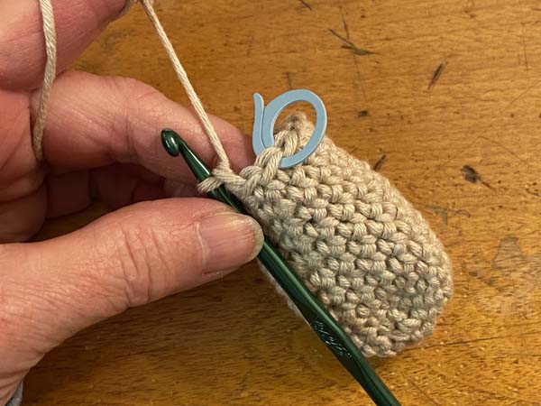 Crochet Stitch Marker Continue Stitching Round