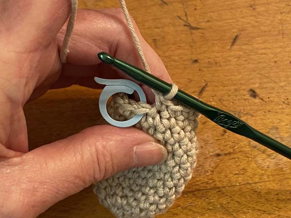 Crochet Stitch Marker Last Stitch In Round
