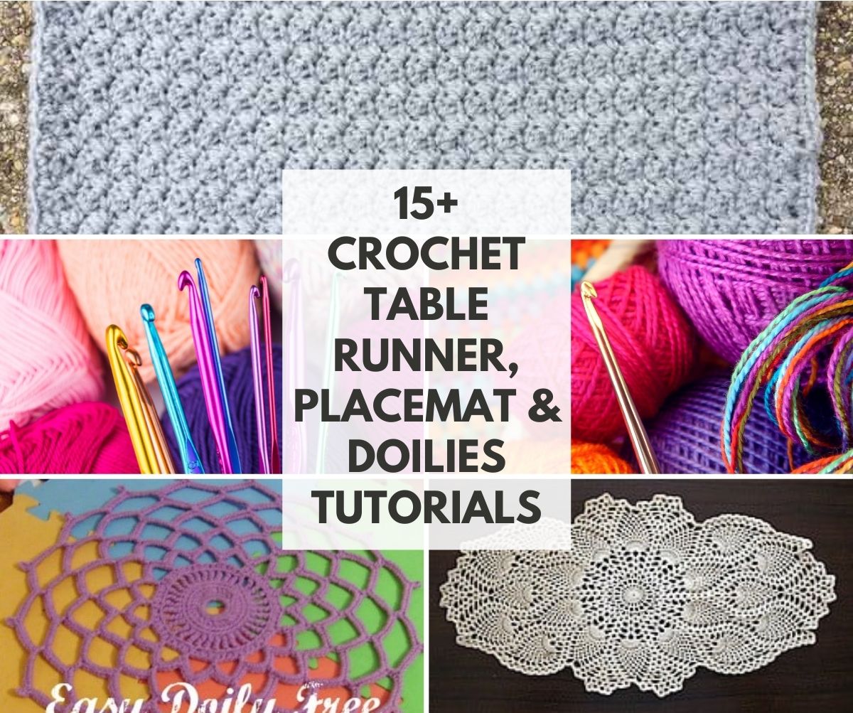 Free Crochet Table Runner Doily Pattern