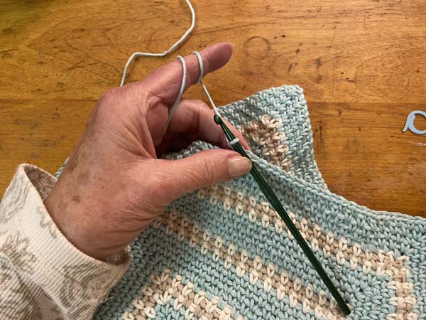 Crochet Unraveling Tip Last Stitch