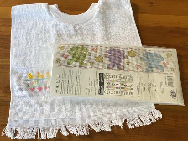 Cross Stitch Pullover Bib Project Idea | Needlepointers.com